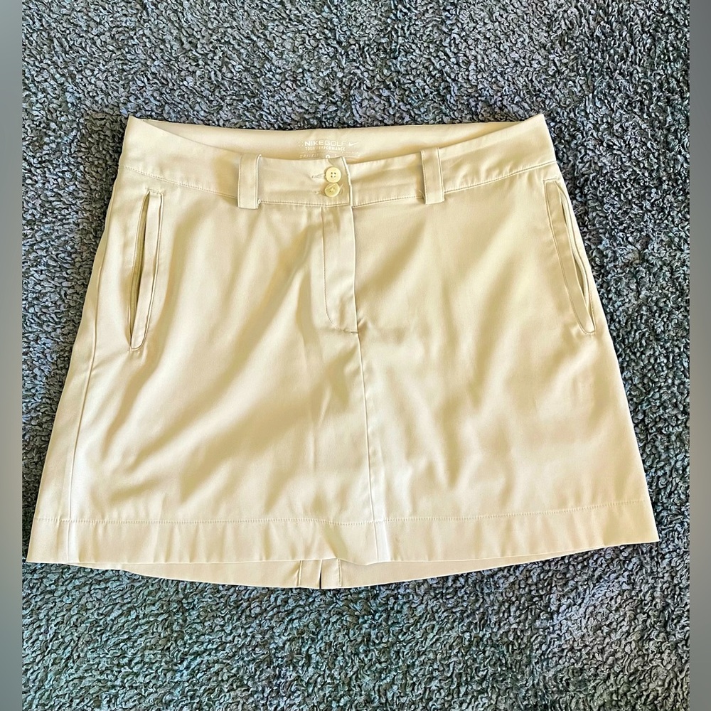 Nike dri fit golf skort